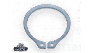 Snap Retaining Ring Bowed External 25/32 Spring Steel Phos