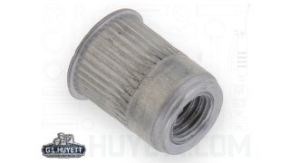 AVK Threaded Insert Knurled AK M8-1.25 x 3.8 Alum Open End