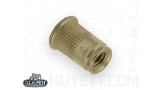 AVK Threaded Insert Knurled AK #8-32 x 130 ZY Triv Open End