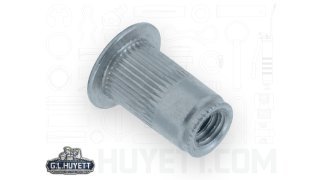 AVK Threaded Insert Knurled AK #8-32 x 130 ZY Triv Open End