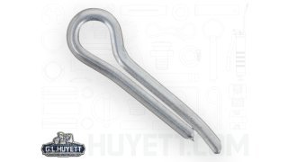 Cotter Pin Hammerlock 7/64 x 1/2 Carbon Steel Zinc Clear