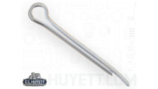 Cotter Pin 7/64 x 1-1/4 Carbon Steel Zinc Clear