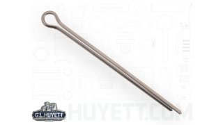Cotter Pin Hammerlock 5/32 x 3 Carbon Steel Zinc Clear