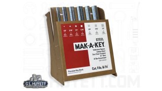 MAK-A-KEY Key Stock Assort 305 mm Metric ZC Oversize 31 PC
