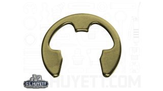 Industrial Hardware 32246 Heavy Duty Side-Mount External Retaining Rings For 14 Od Zinc Yellowchromate 10601090 Spring Steel