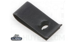 Spring-Type U-Nuts For #6 Screw – .025-.125” Panel Range, 3/8” Grip – 25 Pack