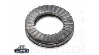 TEC Washer Glued Pair 6MM, Stainless Steel