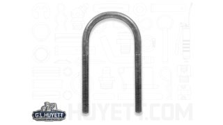 U-Bolt, 3/8-16 X 2.5 IH X 1.5 IW