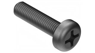Pan Head Machine Screws M4 x .7 x 8 DIN 7985A 18-8 SS
