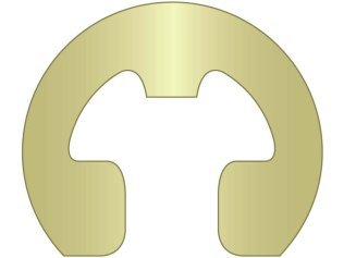 E-Clip Reinforced Retaining Ring Clip 7/32 CS PH