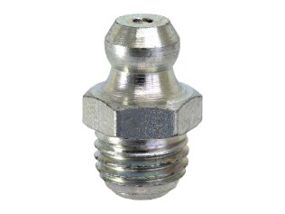 Triv Yellow Grease Fitting Zerk M8x1 Taper Thread Steel Zinc Yellow Triv