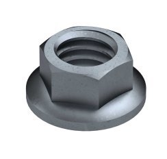 Flange Hex Nuts M10 x 1.50 x 10 DIN 6923 8.8 Steel ZC3