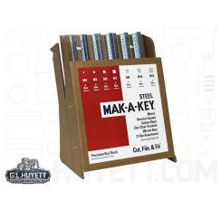 MAK-A-KEY Key Stock Assort 305 mm Metric ZC Oversize 31 PC