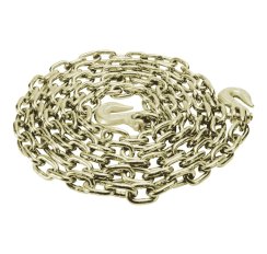 1) 3/8x 50' Grade 70 Transport Chain, High Quality, With G70 Grab
