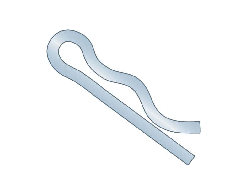 Bridge Hitch Hair Pin Clip .072 x 11/8 MB Spring Wire ZC