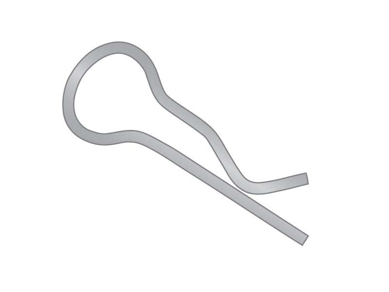 Bridge Hitch Hair Pin Clip 1/8 x 31/8 Stainless Steel