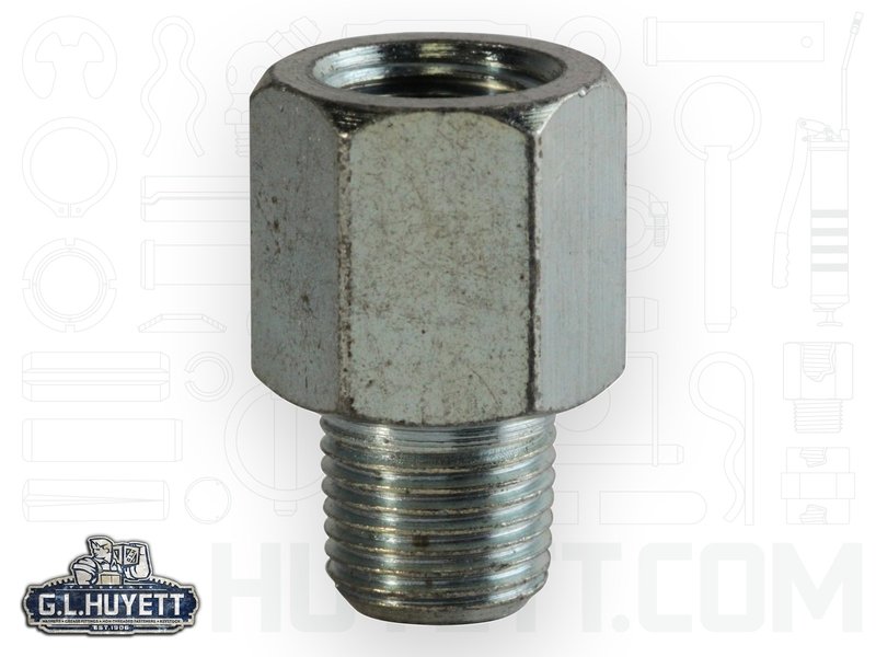 Lincoln Grease Fitting Extension 1/827NPTF x 1/827NPTF (F)