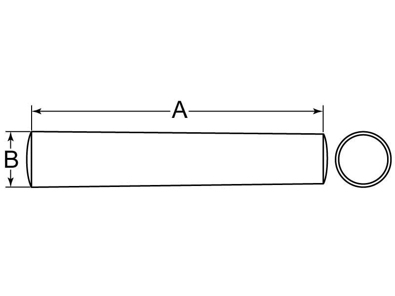 Taper Pin 7 x 3 Carbon Steel ASME B18.8.2