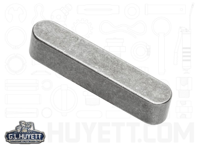 Machine Key M6 x 6 x 80 Form A CS PL UN