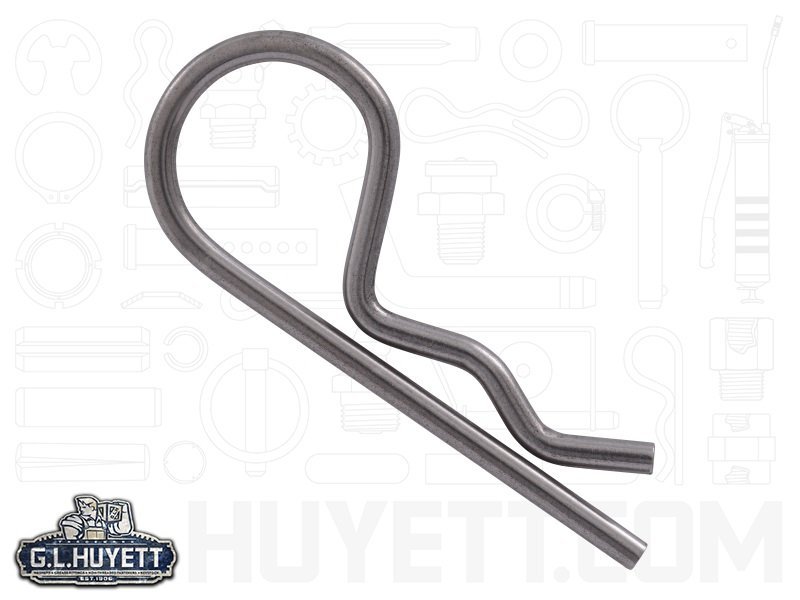 Bridge Hitch Hair Pin Clip .12 x 23/8 Stainless Steel