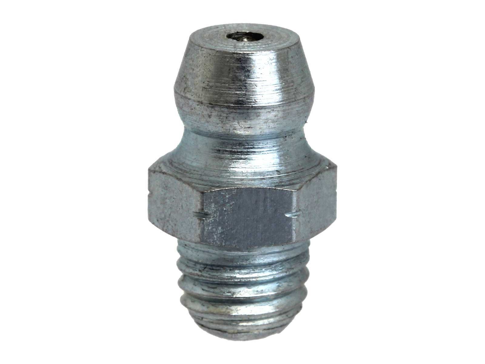 Grease Fitting Thread Forming 1/4-28 Steel Zinc Clear Triv