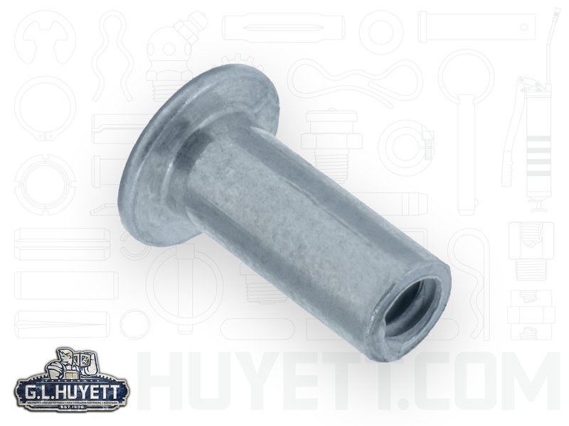 AVK Rivet Nut Threaded Insert RN #4-40 x 85 Cadmium Open End