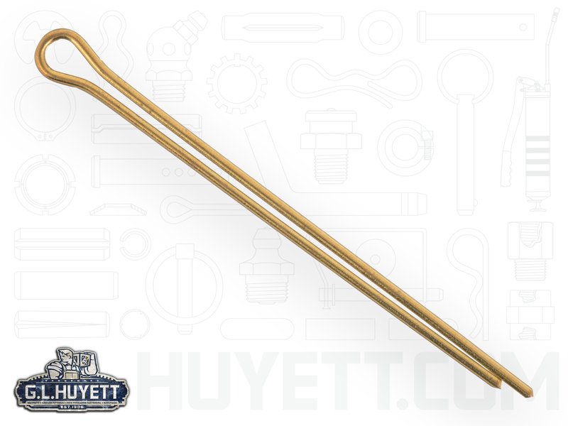 2500 Pin Cotter Pin 1/8 x 2-1/2 Brass Plain