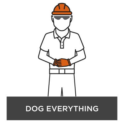 Crane Hand Signal - Dog Everything