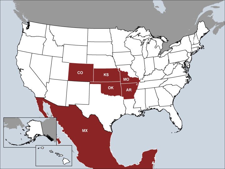 Chris Bell Sales Map