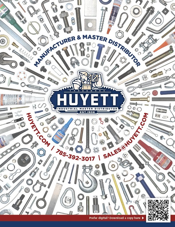 Huyett Product Line Card Cover