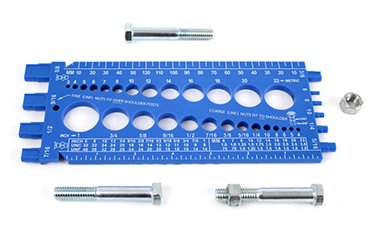 thumbnail image 2 of (2) 1/2" X 2" Shoulder Bolts – 3/8-16 Thread, 3/4" Head, Socket/Allen Drive 2 of 5